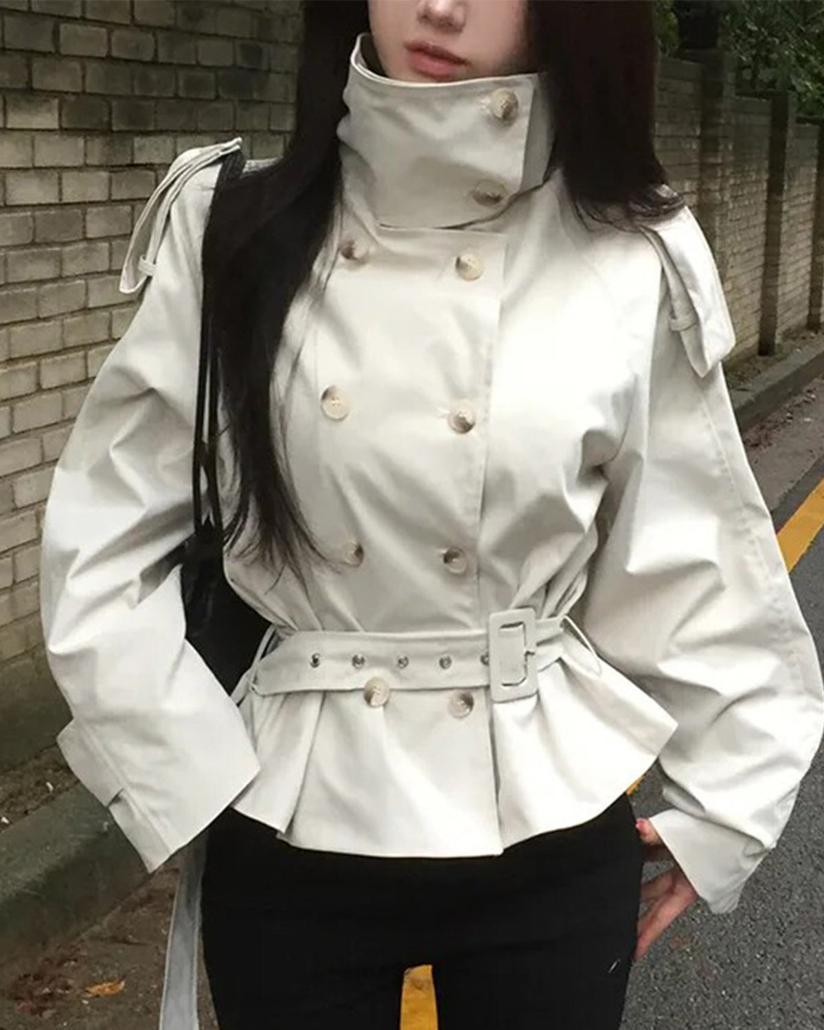 ショートトレンチジャケット