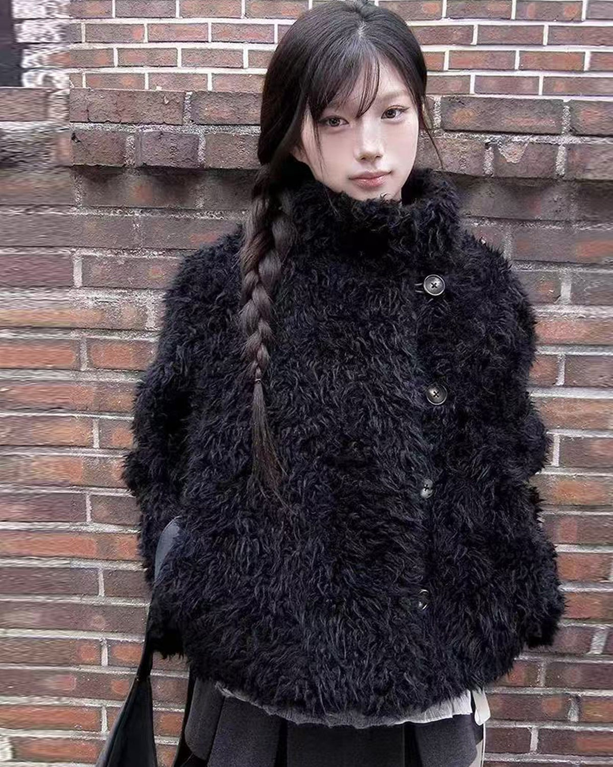 シャギーファーボアジャケット